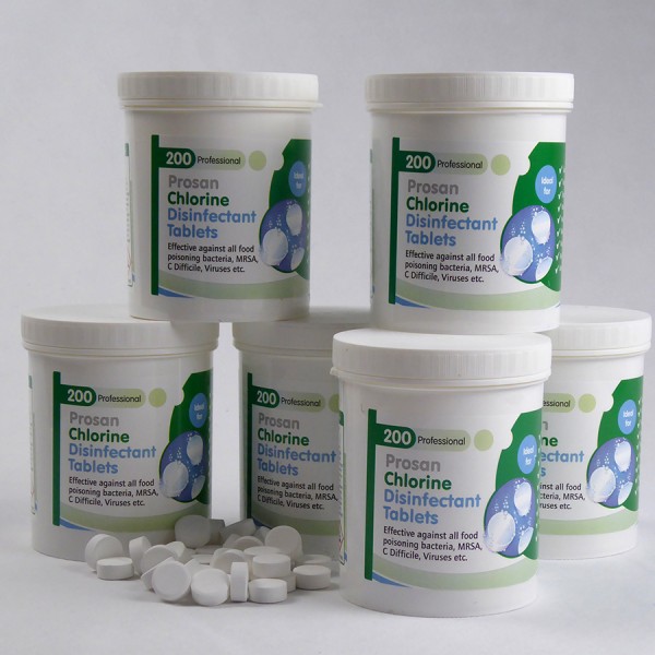 Effervescent Chlorination Tablets (1.7g NaDCC) Maclin Group