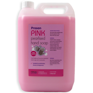 PN208 Pink Pearlised Hand Soap