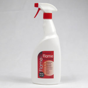 Made in the UK, 1L Ready to Use Trigger Spray Flame-X Flame Retardant Spray